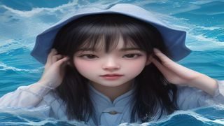 d站用户投稿区游戏解说封面，玩家视角的第一人称射击游戏截图，画面动感