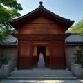 d站 内容运营阿澈的照片，戴棒球帽，休闲装，站在城市街道背景前，表情轻松友好